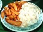 A rare...Very rare Tunstall delicacy...Chicken Supreme!
