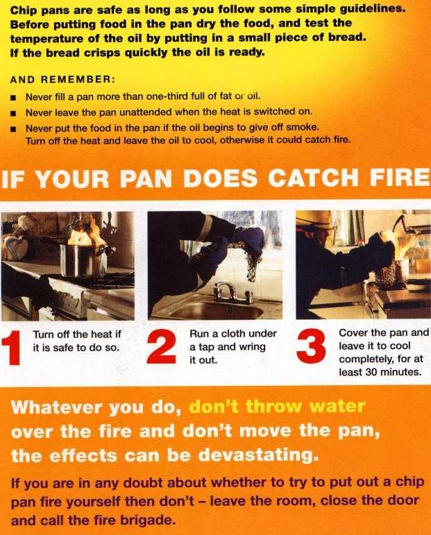 If your Pan catches Fire